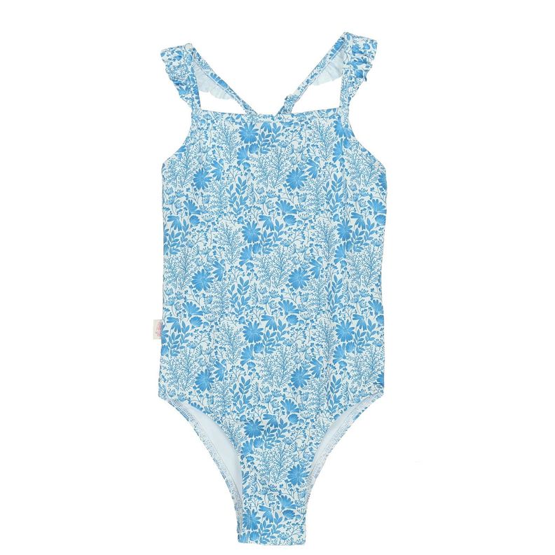 Traje De Baño Niña Pradera Azul-0