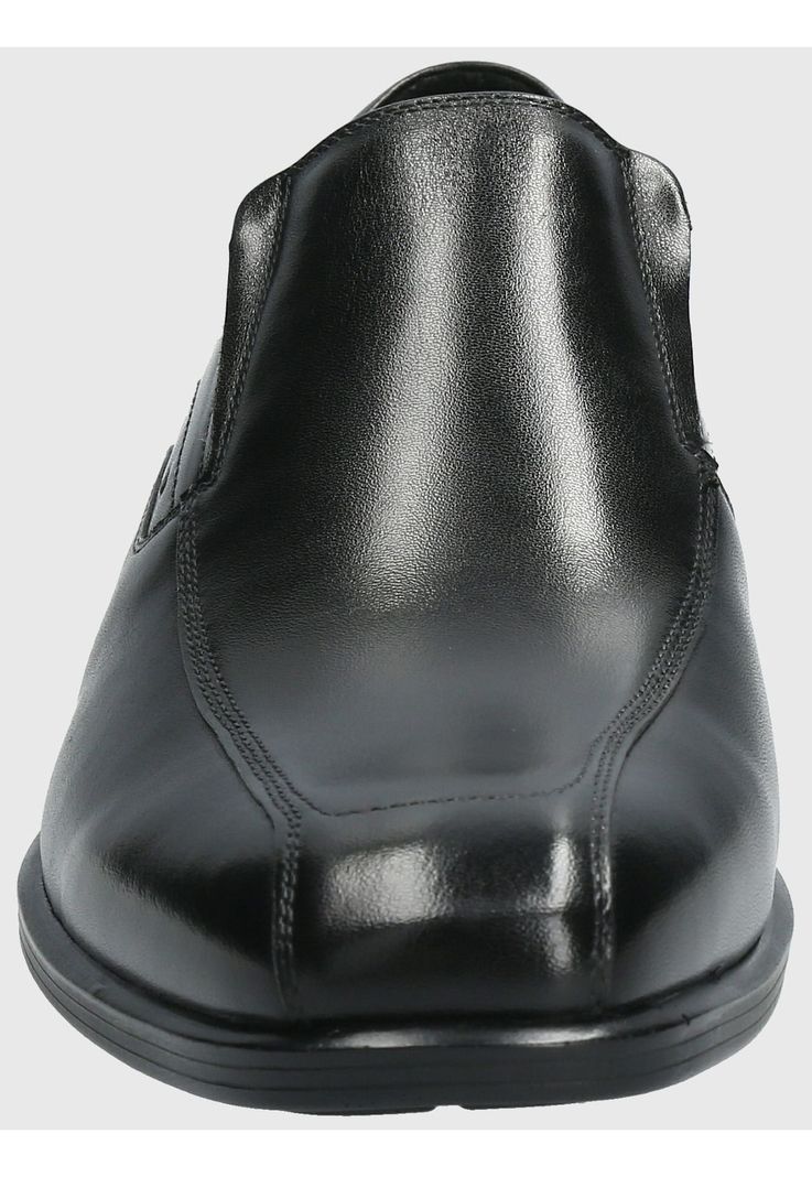 Slip On Cuero Hombre Strand Negro-3