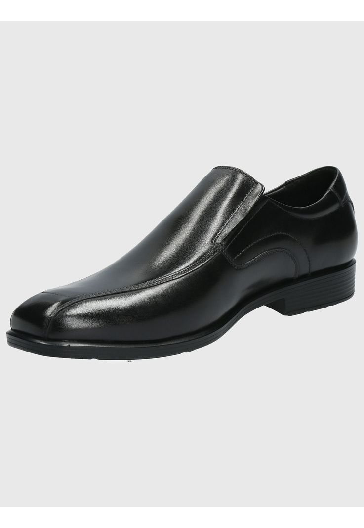 Slip On Cuero Hombre Strand Negro-4