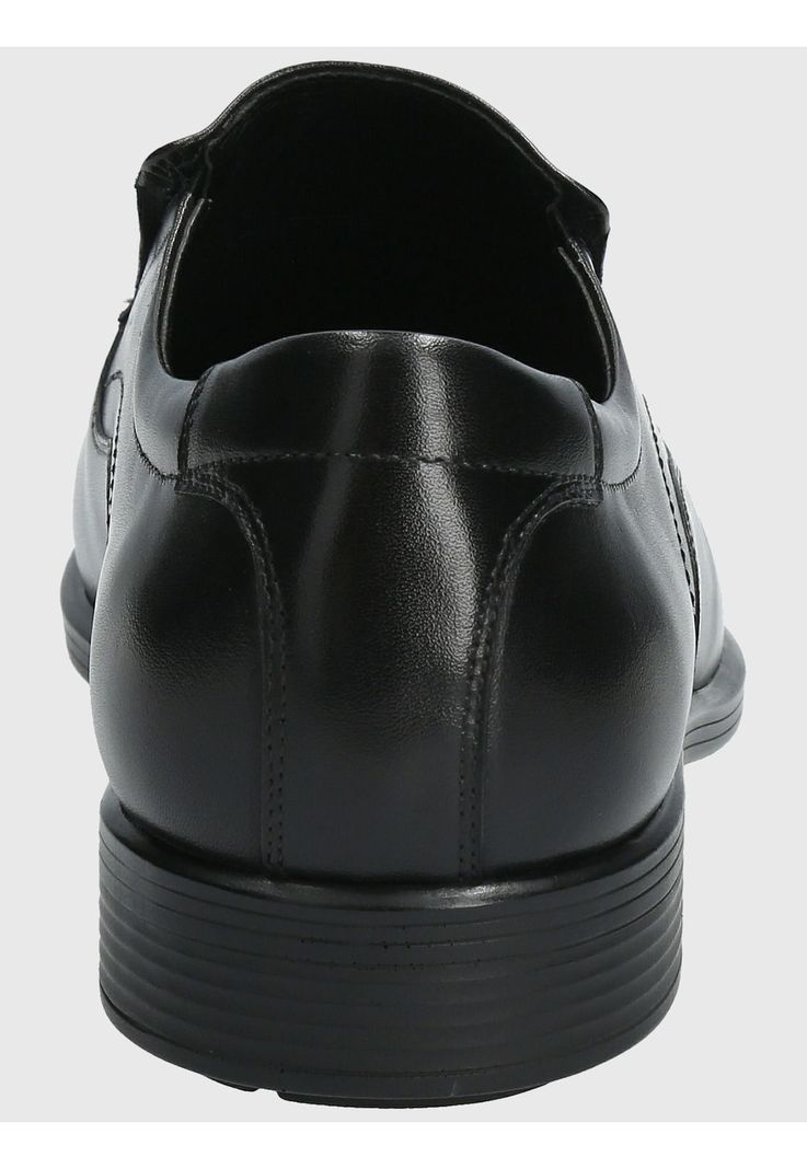 Slip On Cuero Hombre Strand Negro-6