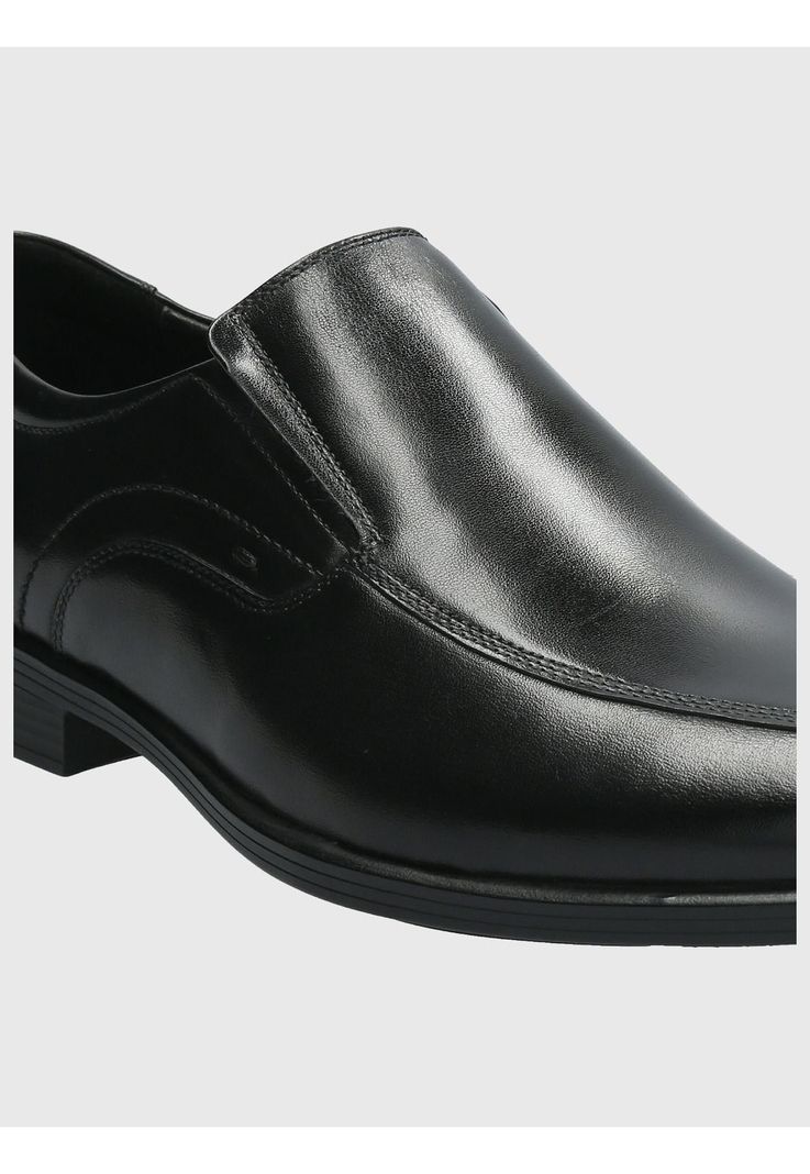 Slip On Cuero Hombre Strand Negro-7