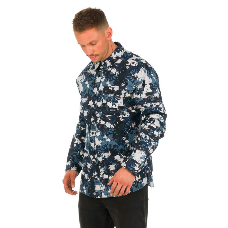 Camisa M/L Hombre Brixton Negro