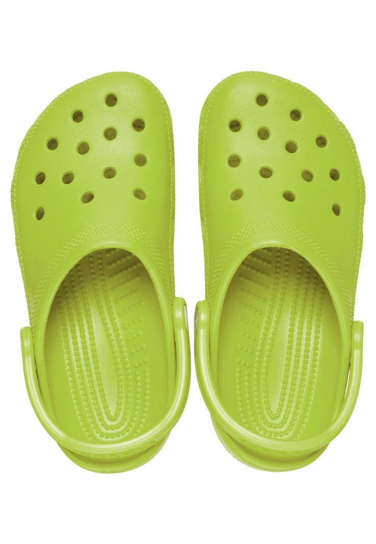 Zueco Crocs Hombre Classic Clog Verde Kiwi-4