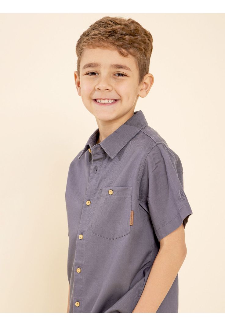 Camisa Niño Wild Gris-4