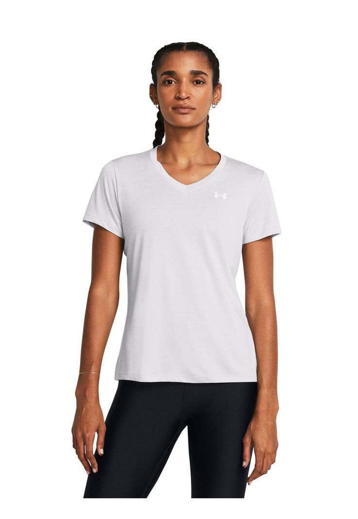Polera manga corta Tech mujer Gris-3