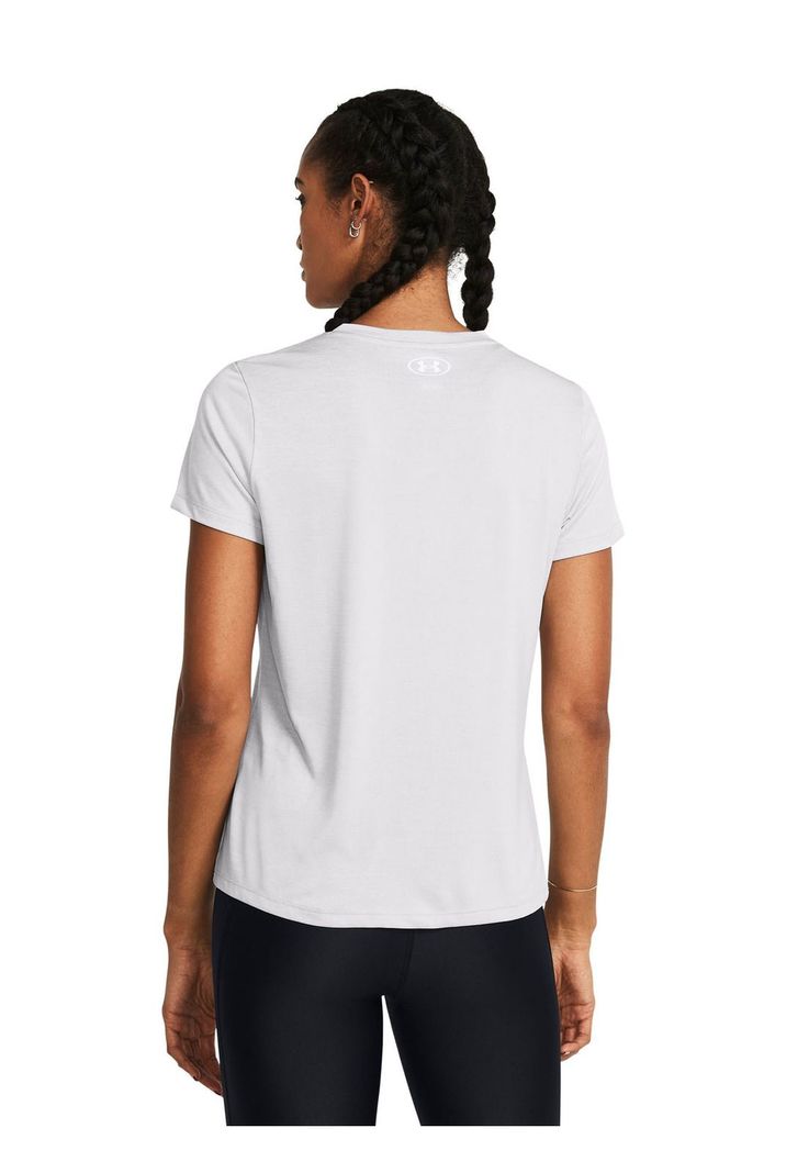 Polera manga corta Tech mujer Gris-4