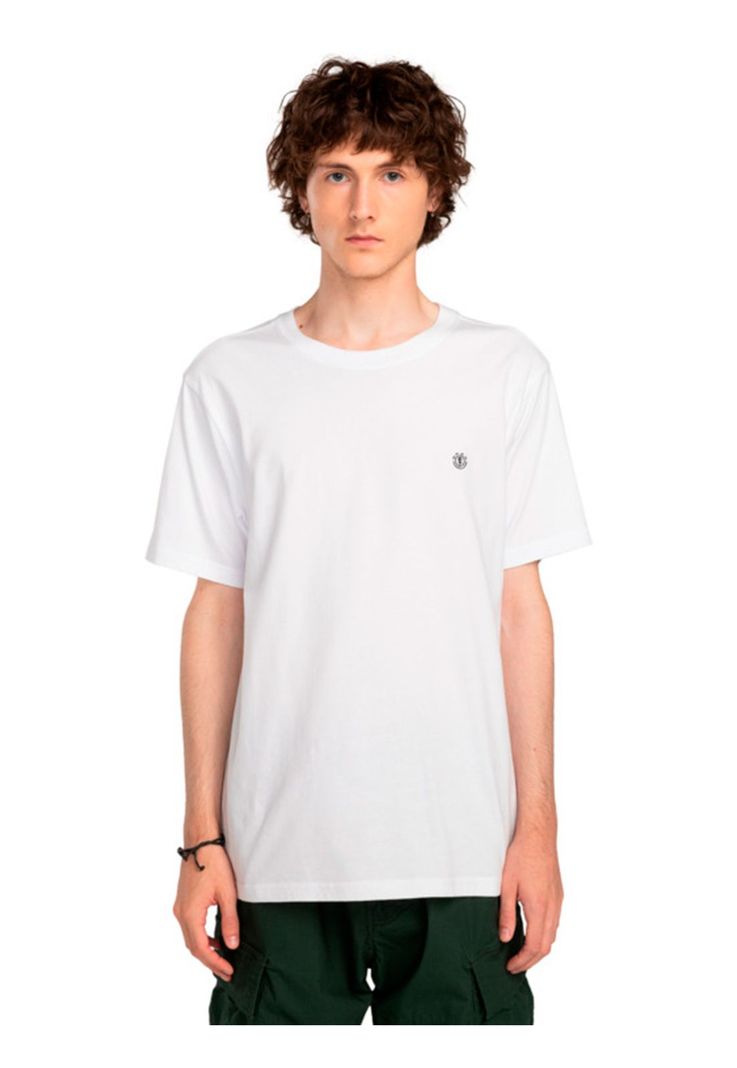 Polera Manga Corta Hombre Crail Blanca-1