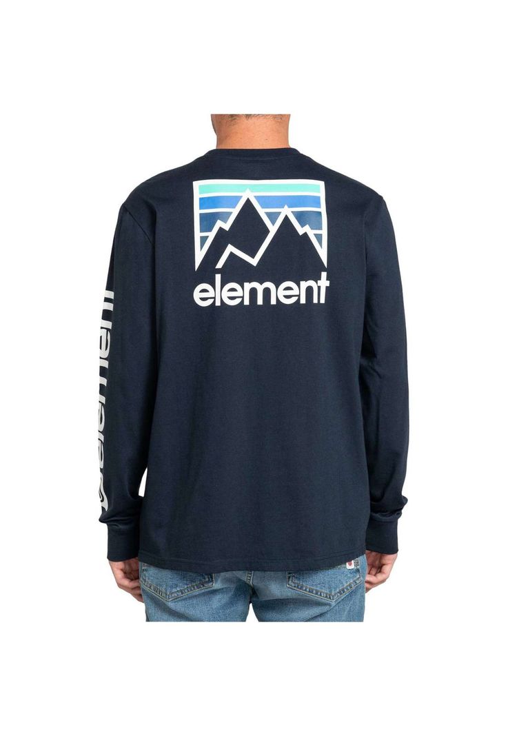 Polera M/L Hombre Joint Azul Marino-2