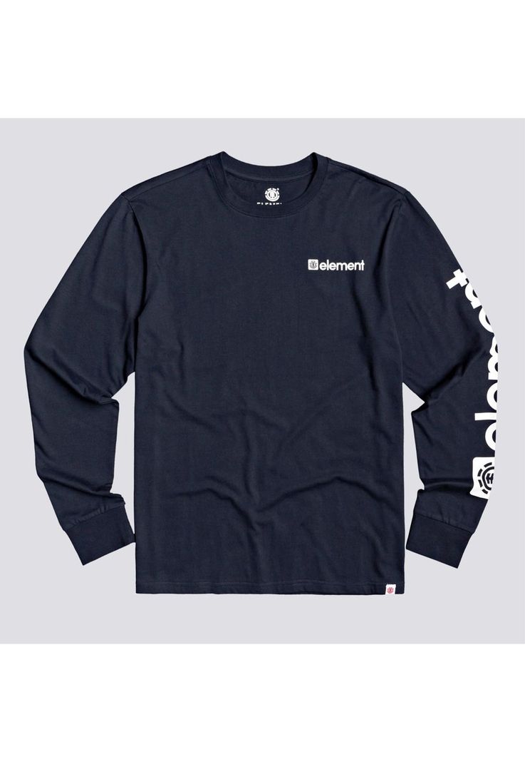 Polera M/L Hombre Joint Azul Marino-3