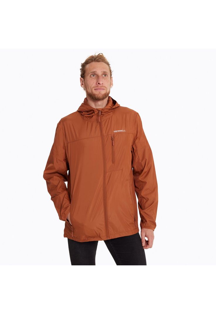 Cortaviento Hombre Aravaipa Café-0