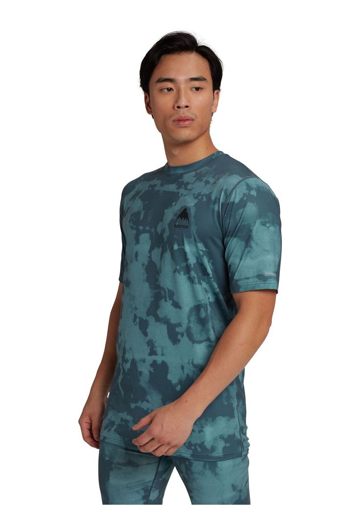 Polera M/C Primera Capa Ltwt Hombre Celeste Burton-0