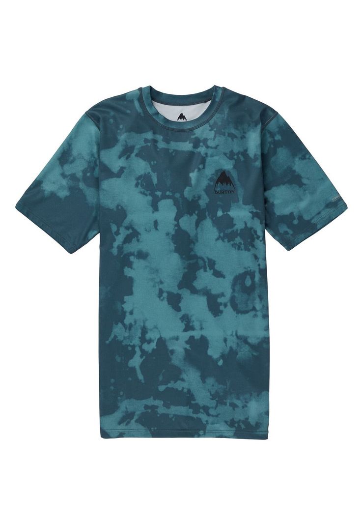 Polera M/C Primera Capa Ltwt Hombre Celeste Burton-2