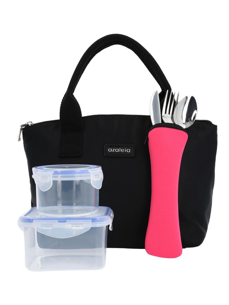Alice Lonchera Mujer Lady Lunchbox Negro Azaleia | Paris.cl