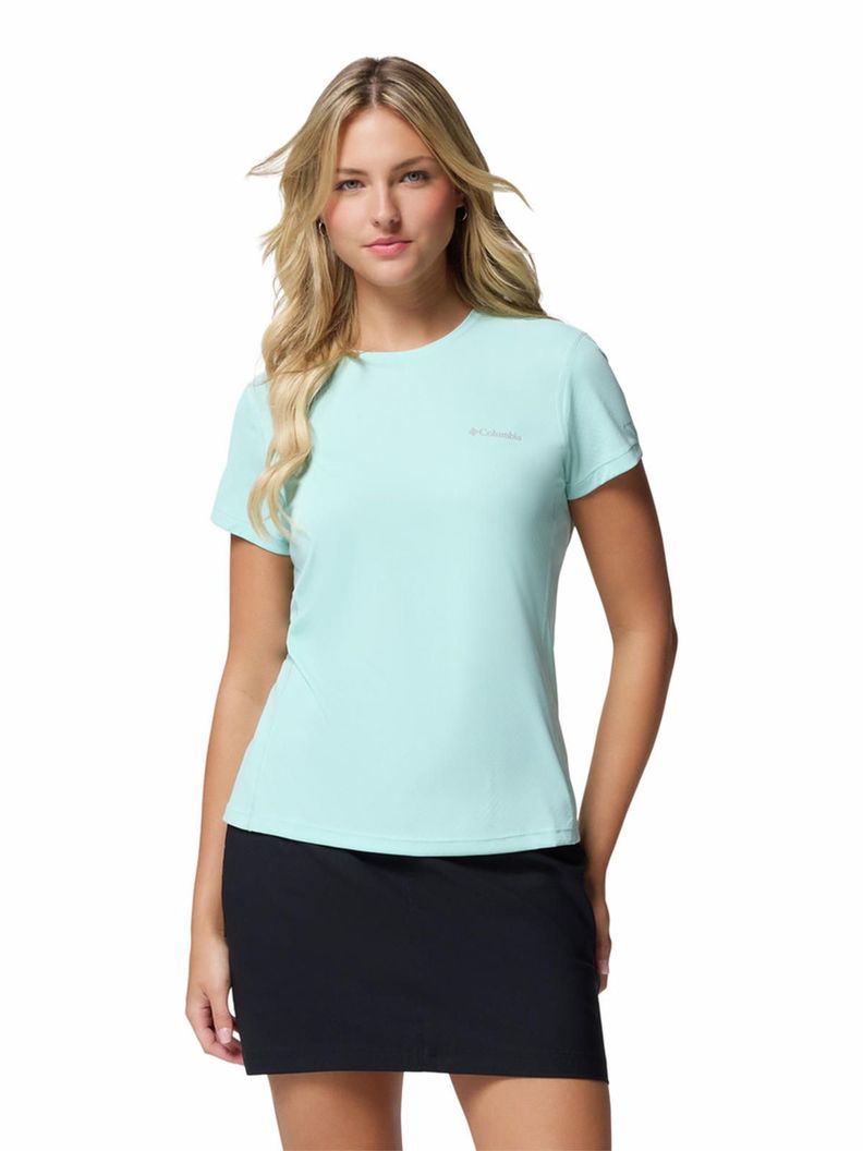 Polera M/C Mujer Zero Rules Light Verde