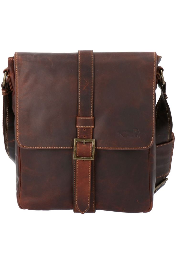 Maletín Cuero Unisex Tc Crossbody Café-0