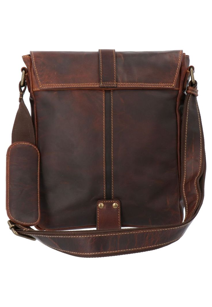 Maletín Cuero Unisex Tc Crossbody Café-2
