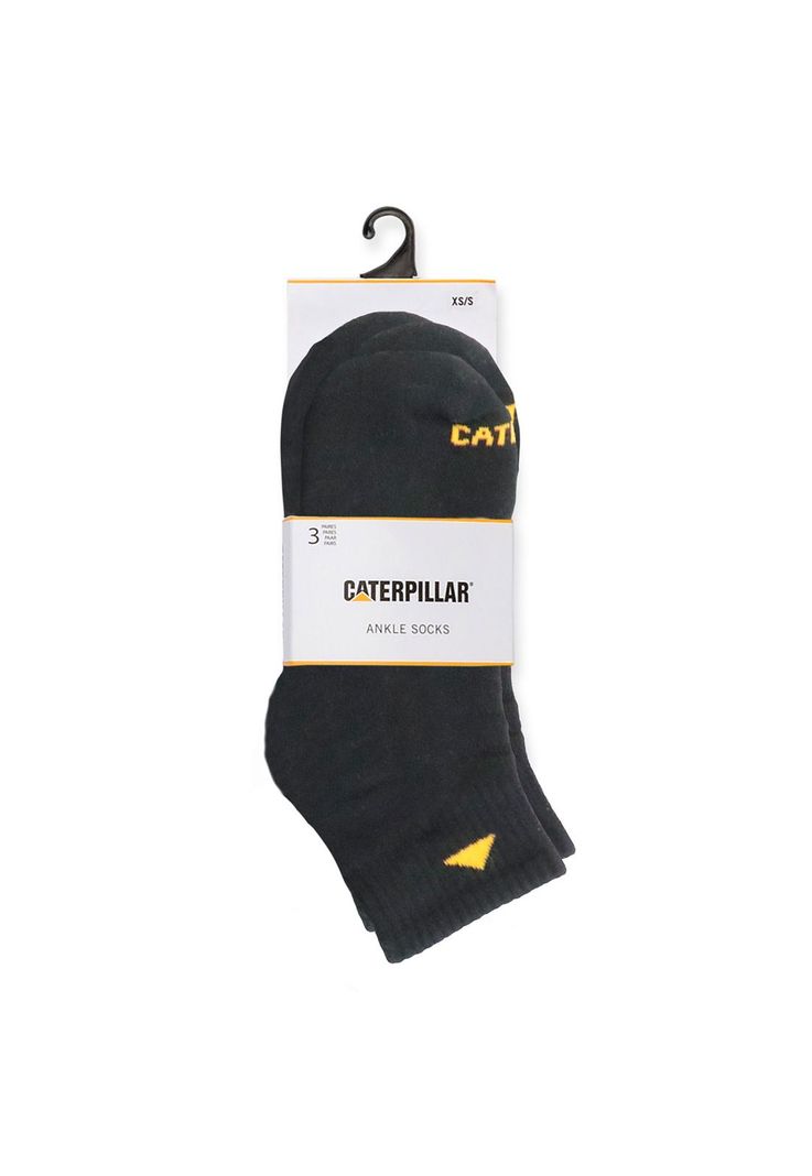 Calcetin Negro Cat Basics Ankle SoUnisex-1