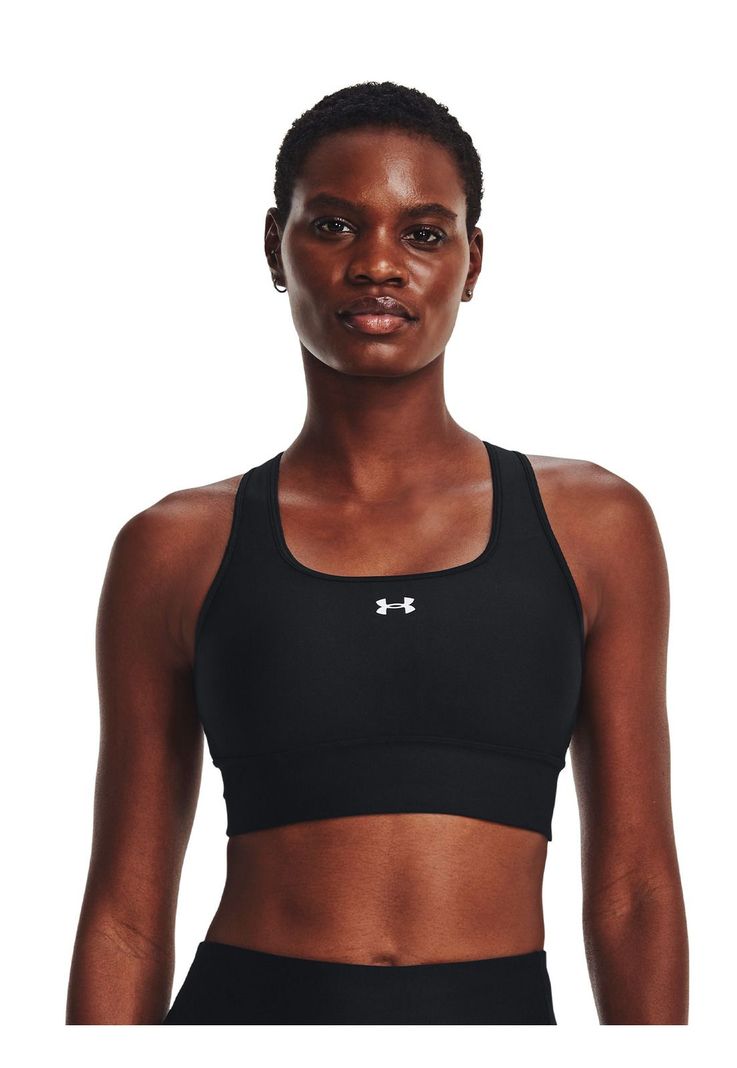 Sostén deportivo long cross UA mujer Negro-3