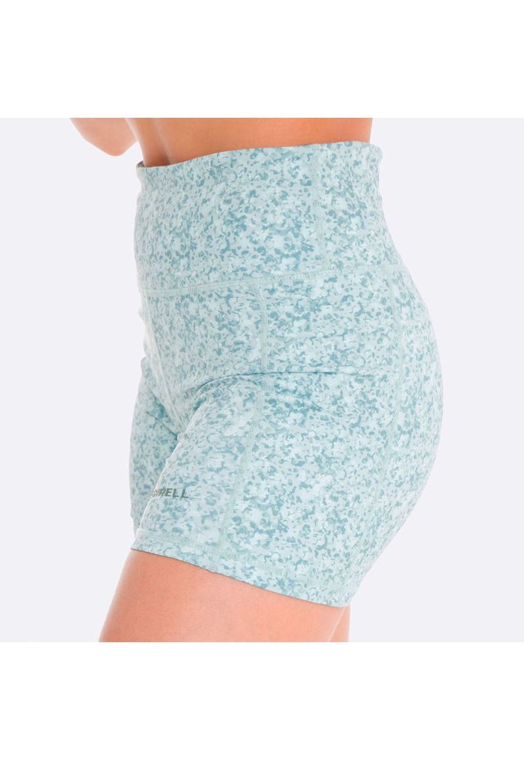 Short Mujer Biker Print Gris-3