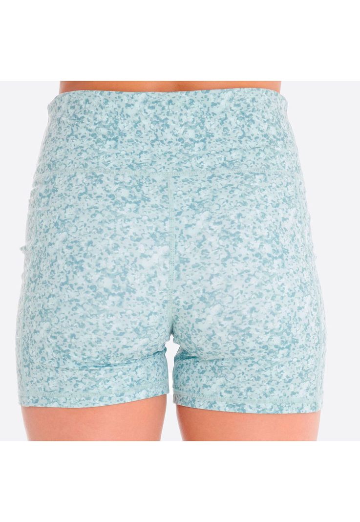 Short Mujer Biker Print Gris-4