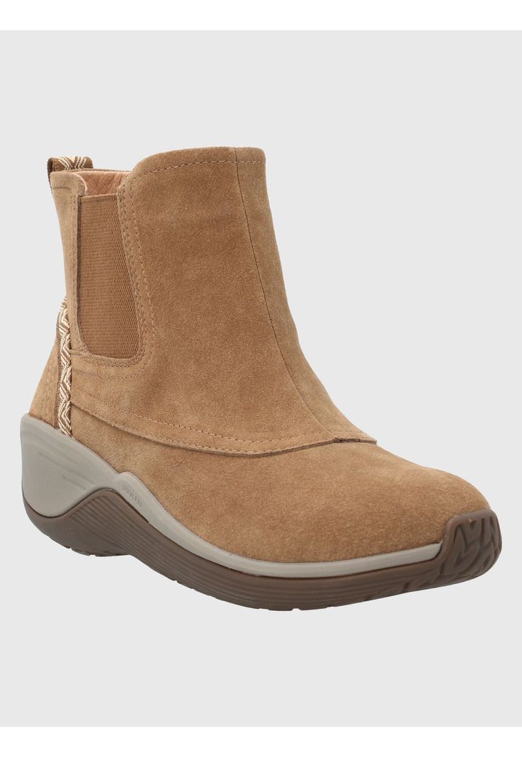 Botin Mujer Spinal Rug Chelsea Café Claro-0