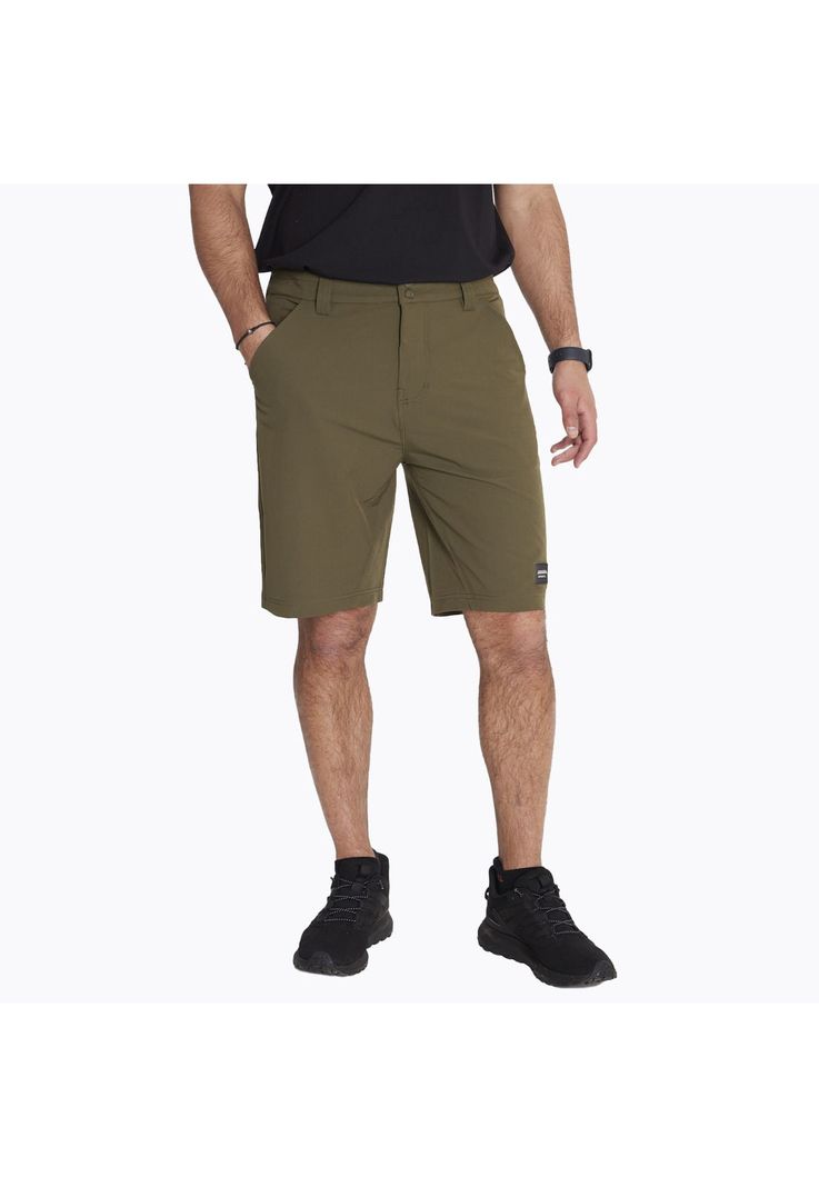 Short Impermeable Walkshort Verde Hombre-0