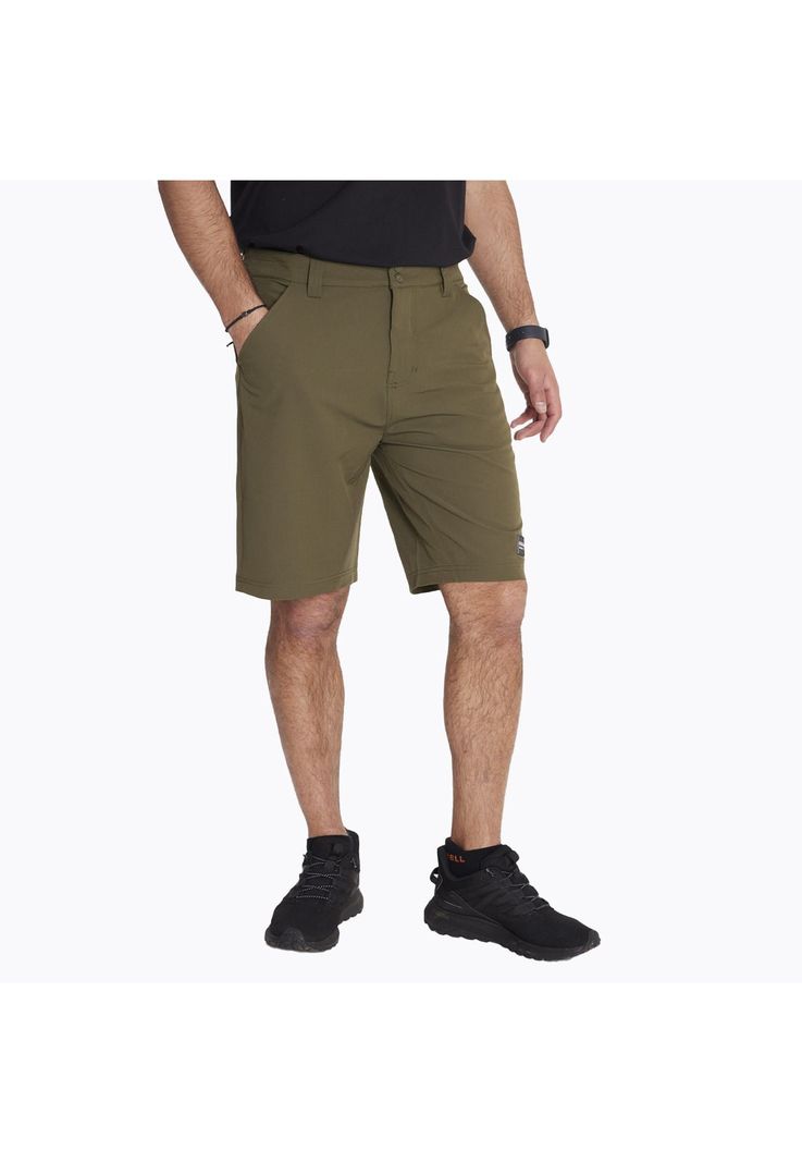 Short Impermeable Walkshort Verde Hombre-5