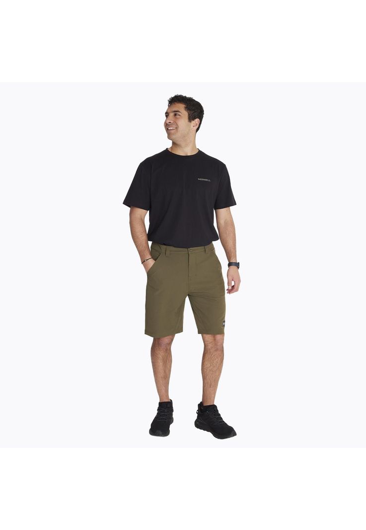 Short Impermeable Walkshort Verde Hombre-9