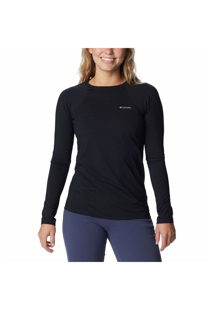Primera Capa Polera Mujer Midweight Negro-0