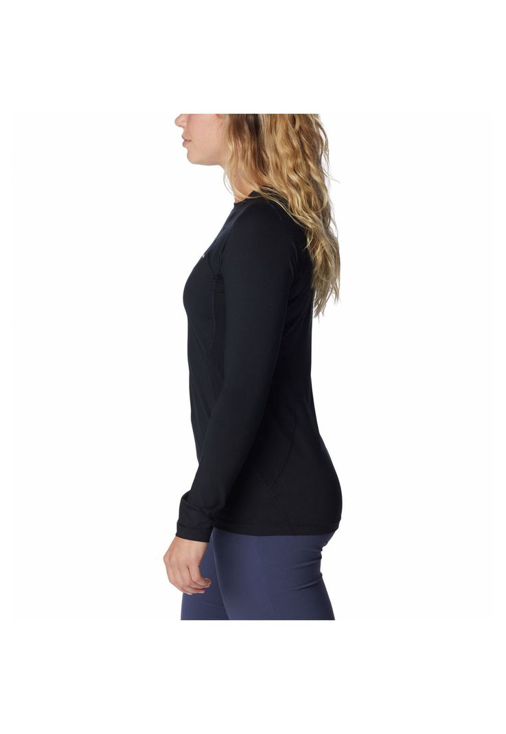 Primera Capa Polera Mujer Midweight Negro-1