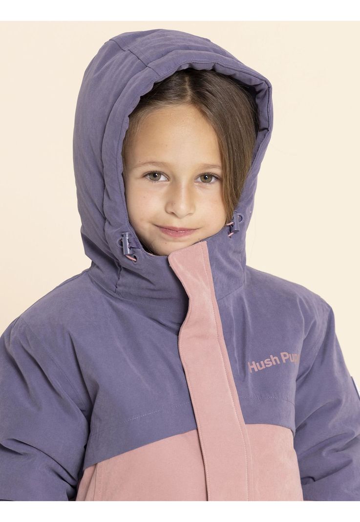 Parka Waterproof Optimus Niña Rosado-3