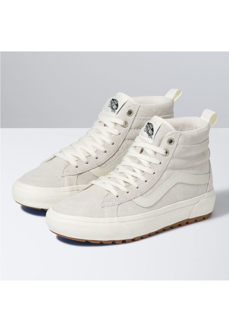 Zapatilla Con Caña Ua Sk8-Hi Mte-1 Blanco Unisex-0
