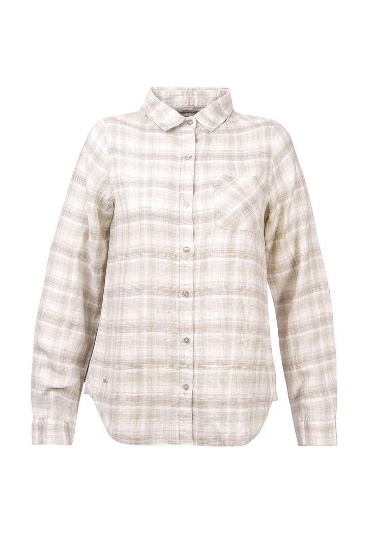 Blusa Lino Orgánico Marina Beige Mujer-1