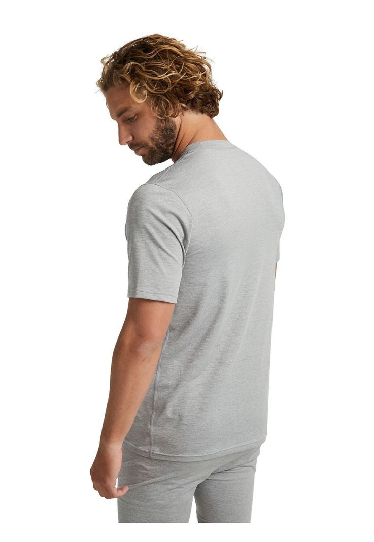 Primera Capa Polera M/C Ltwt Hombre Gris Burton-1