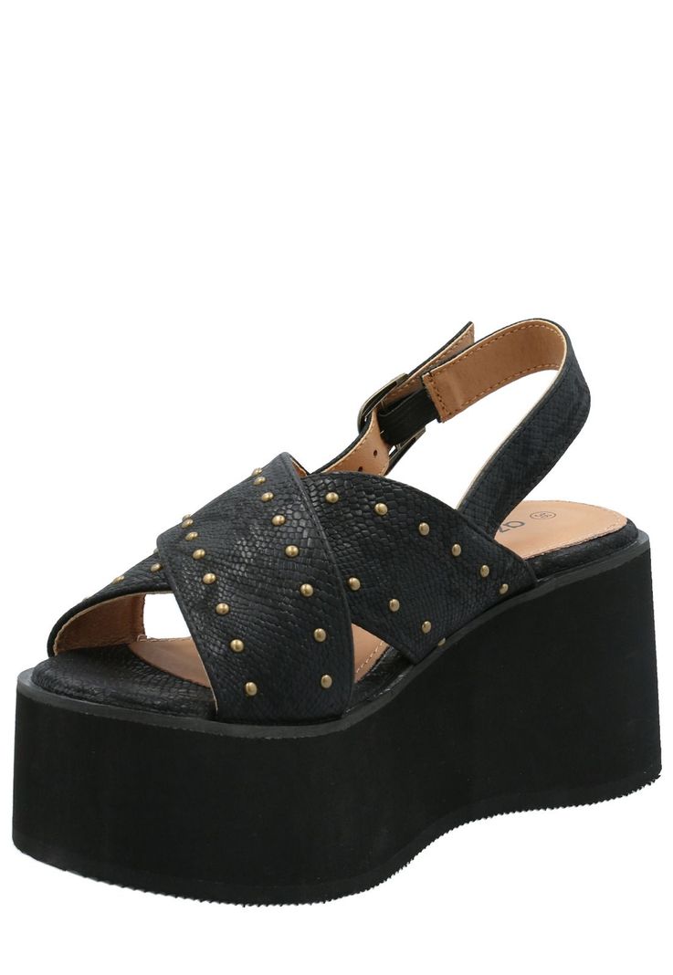 Sandalia Mujer Marcello Negro -4