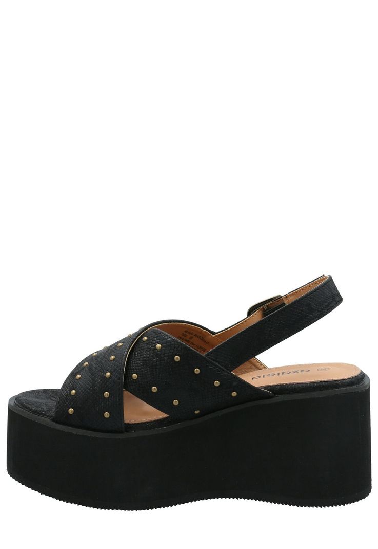 Sandalia Mujer Marcello Negro -5