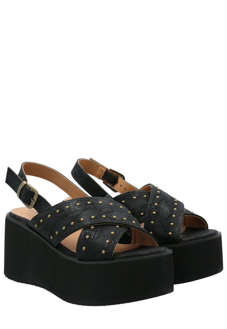 Sandalia Mujer Marcello Negro -7