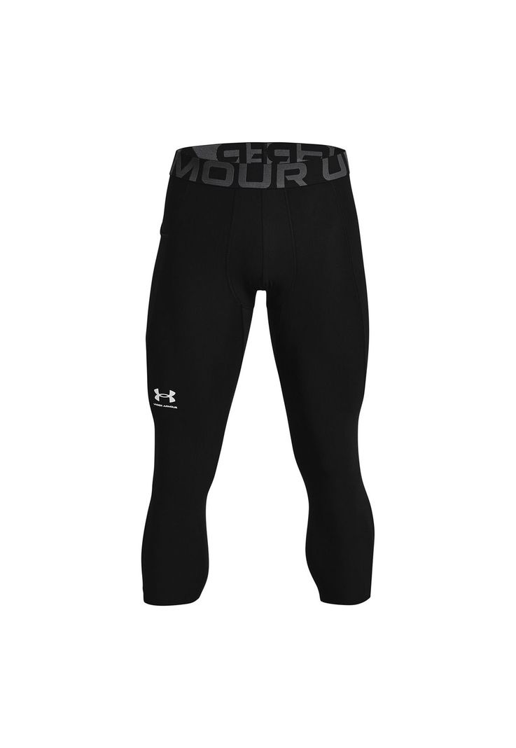Calza Hombre UA Hg Armour 3/4 Leg Negro-0