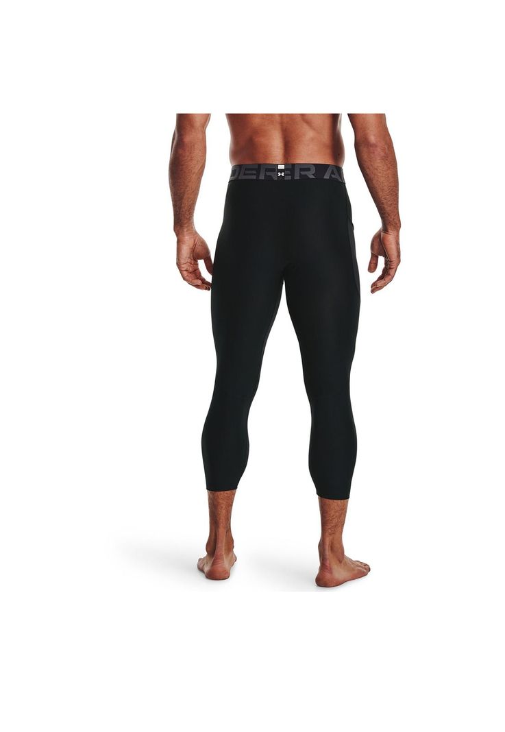 Calza Hombre UA Hg Armour 3/4 Leg Negro-4