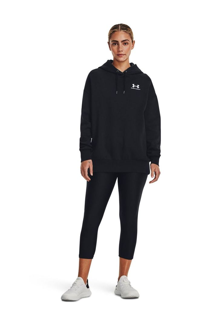 Polerón Oversize UA Icon para mujer Negro-5