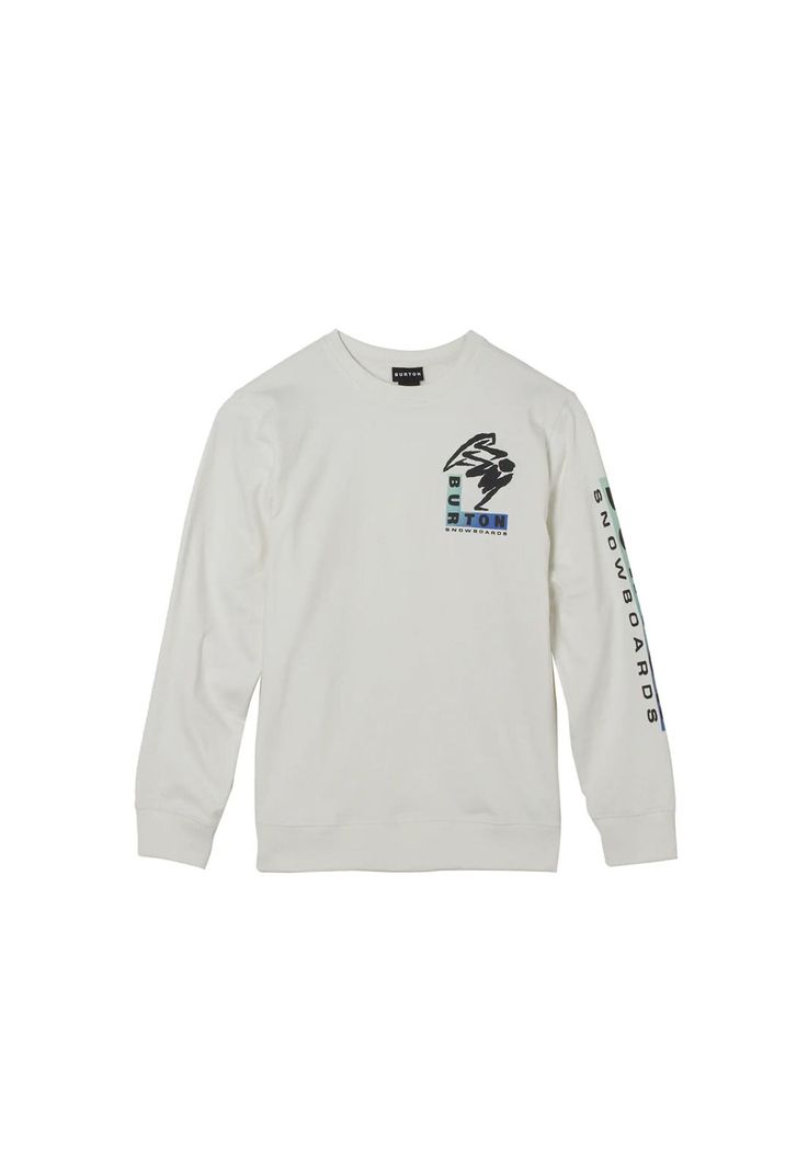 Polerón Hombre Boroda Crew Blanco-0