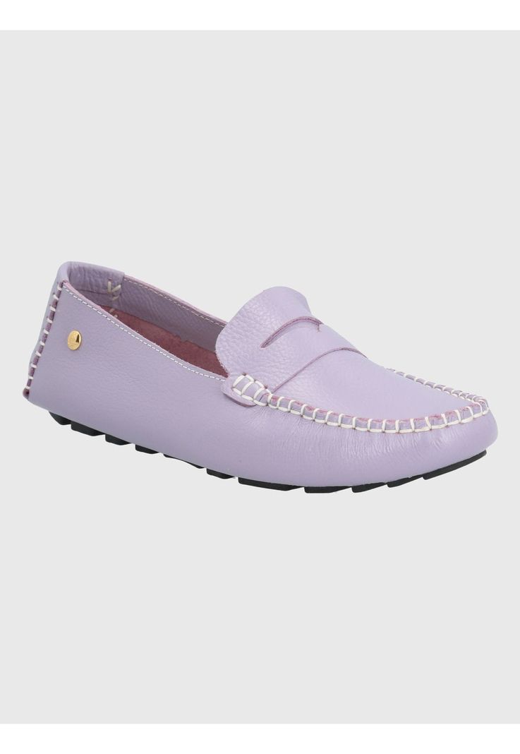 Mocasín Cuero Lila Mujer Domaso -0
