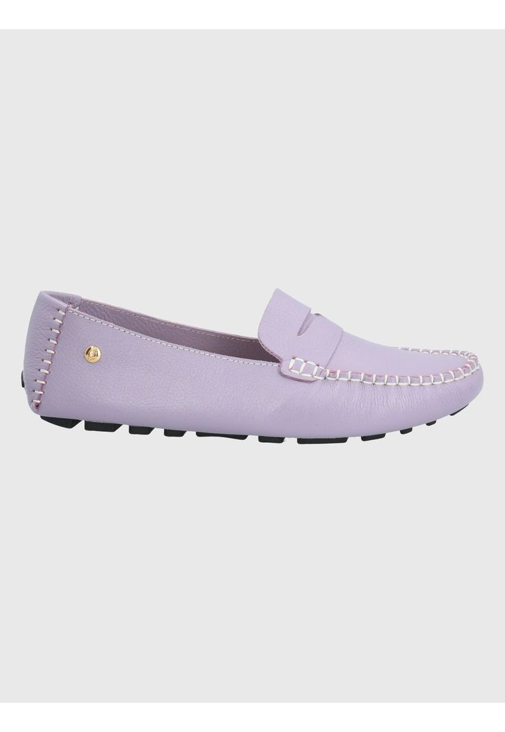 Mocasín Cuero Lila Mujer Domaso -1