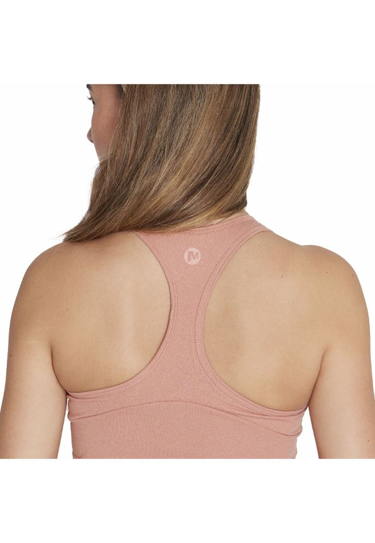Polera S/M Tank Top Naranjo Mujer-5