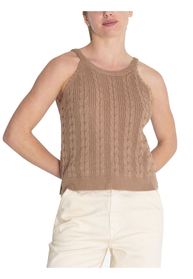 Polera Algodón Orgánico Café Samar Mujer -5