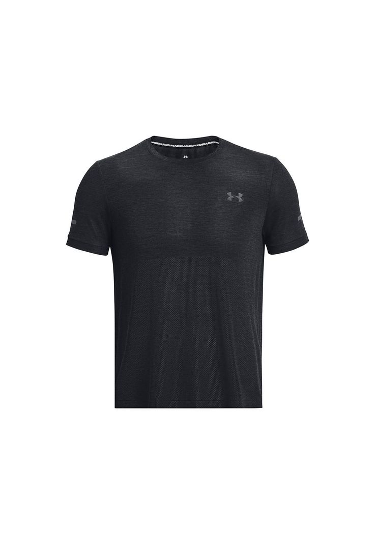 Polera Seamless hombre Negro-0