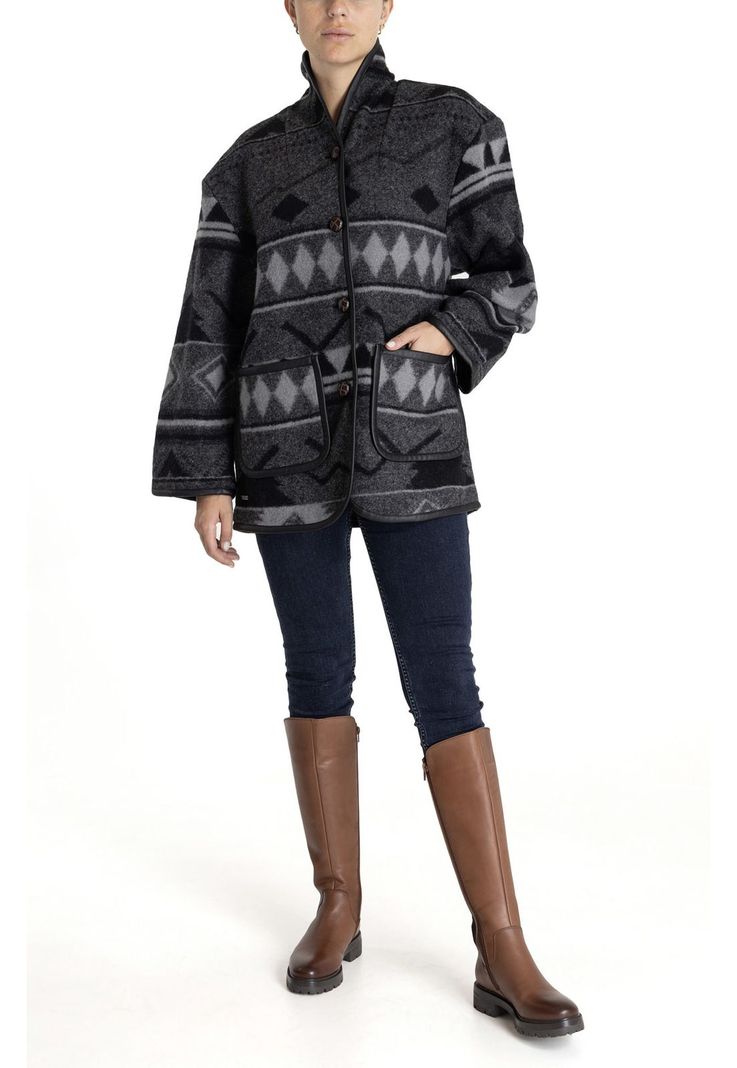 Chaqueta Mujer Carcasona Gris-8