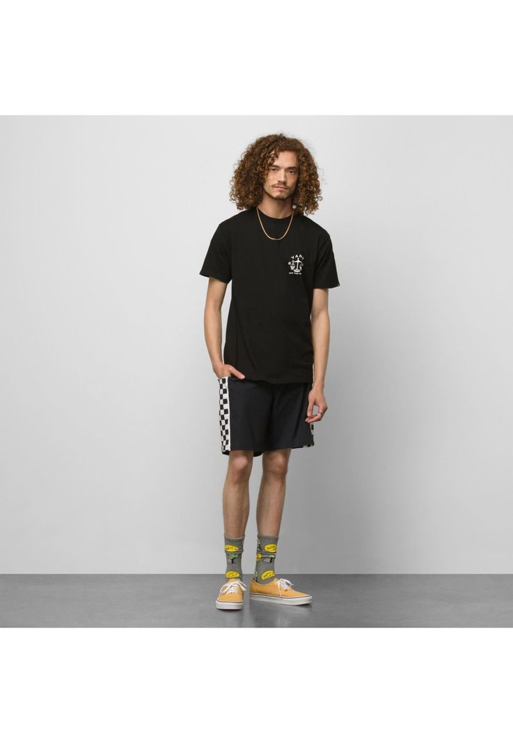 Traje De Baño Hombre Sidelines Black-Checkerboard-0