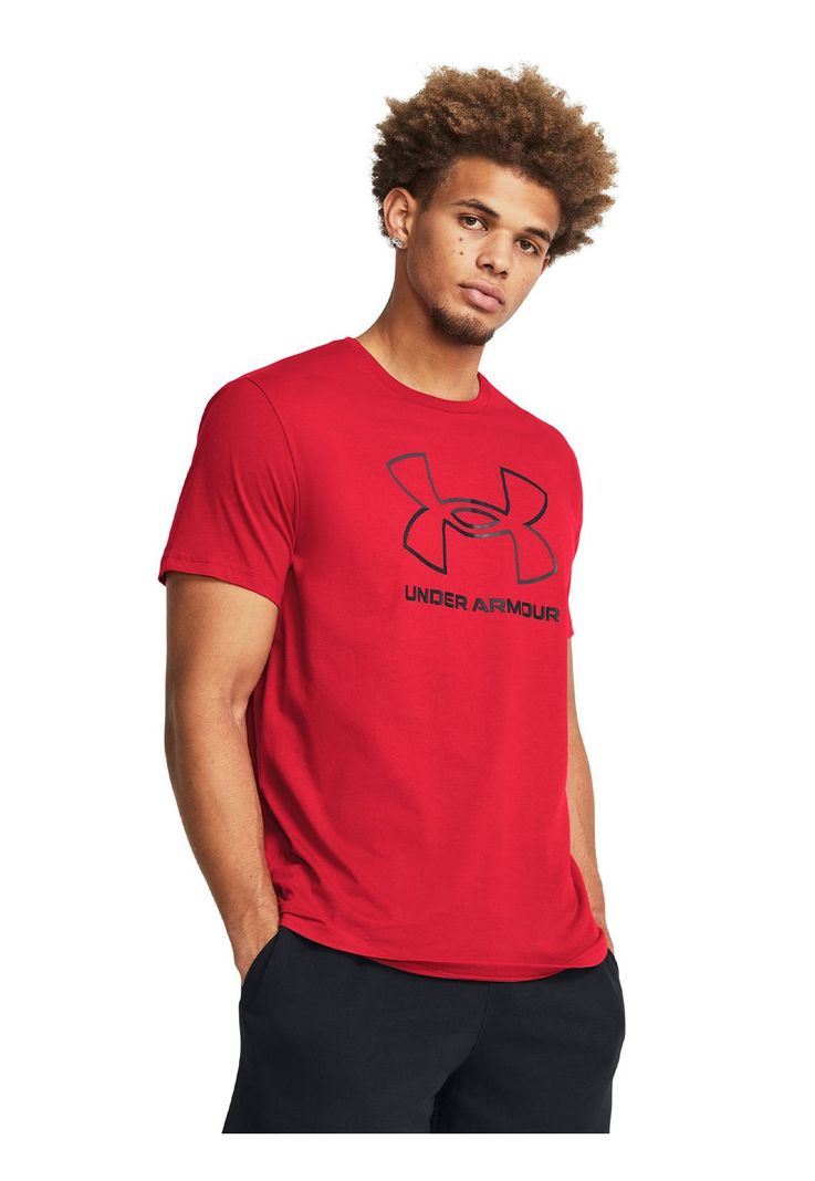 Polera UA Foundation hombre Rojo-0