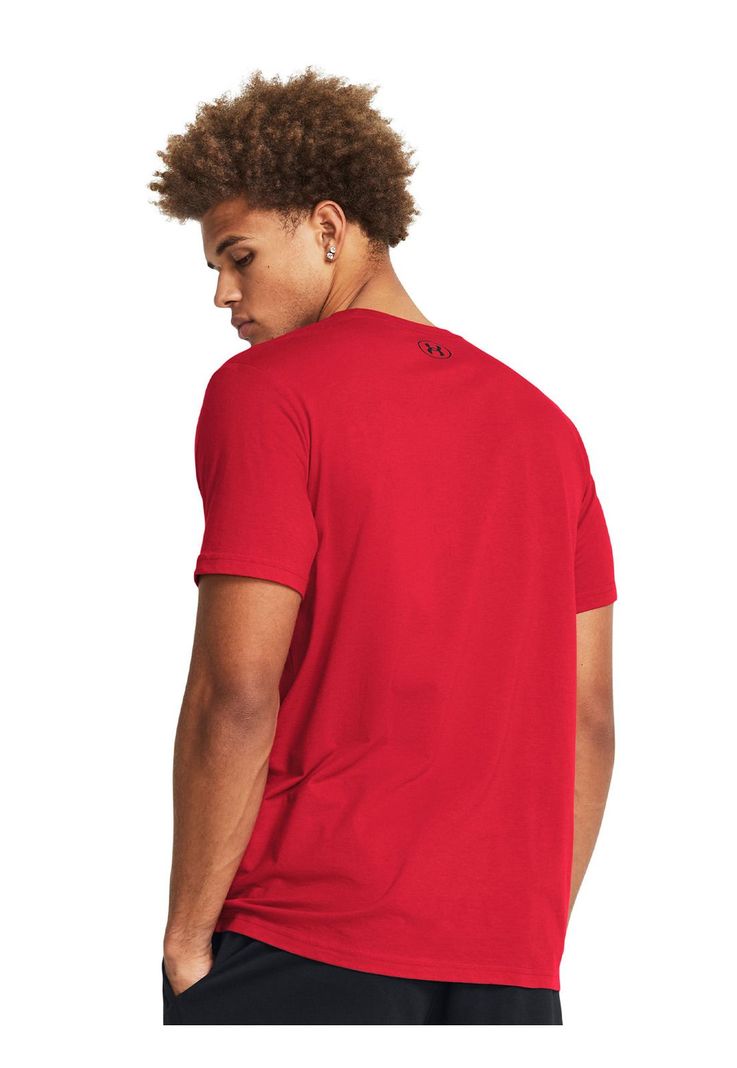 Polera UA Foundation hombre Rojo-1